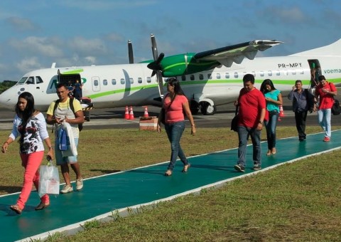 Parintins volta a receber voos regulares durante o dia 