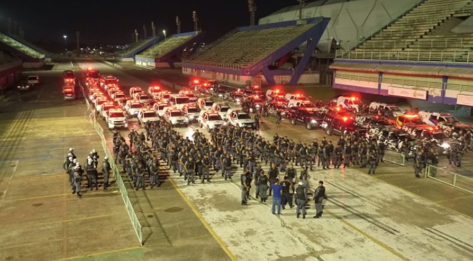 SSP inicia mega operação de combate a criminalidade em Manaus