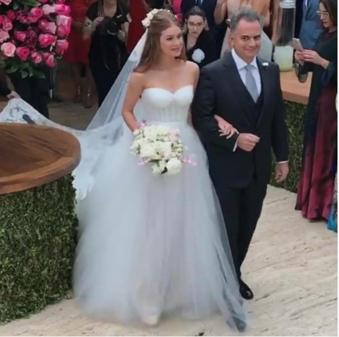 Veja primeira foto de Marina Ruy Barbosa vestida de noiva