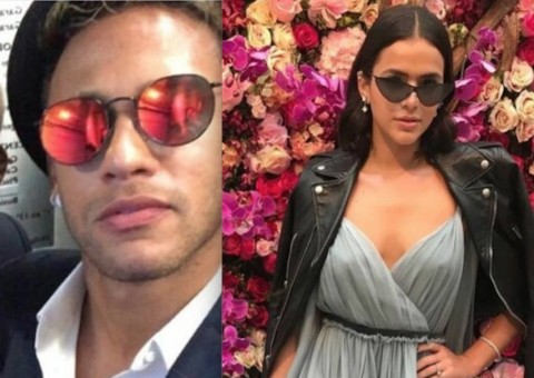 Neymar e Bruna Marquezine se encontram em casamento de Marina Ruy Barbosa