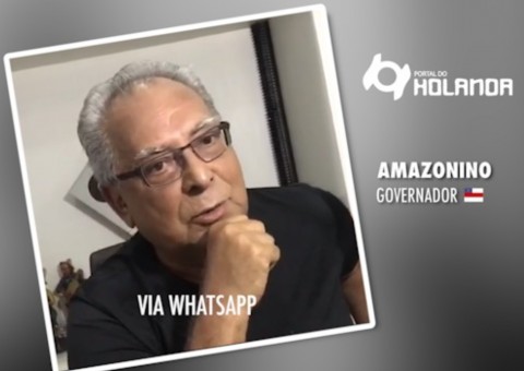 Amazonino usa WhatsApp para revelar a real situação do Amazonas
