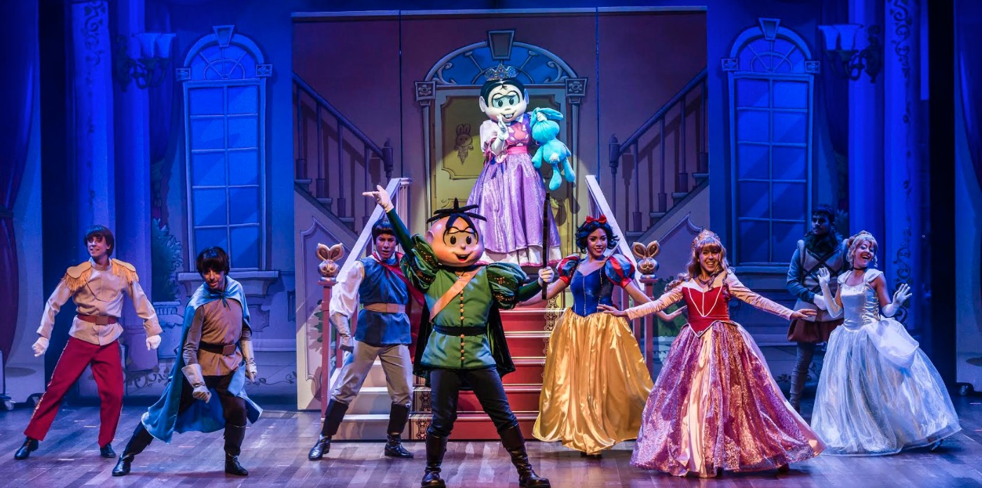 Turma da Mônica encena clássicos da literatura em espetáculo musical em Manaus