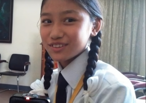 Caligrafia de menina vale prêmio, elogios e viraliza na internet