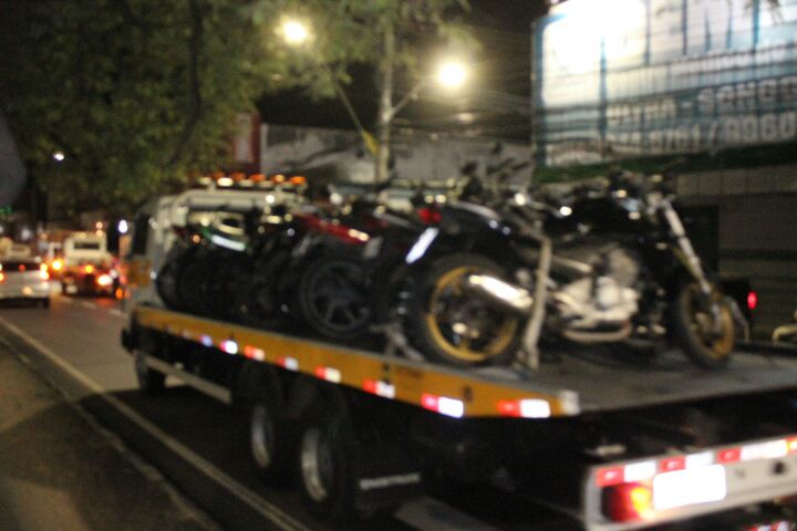 Blitz da Lei Seca apreende veículos em várias Zonas de Manaus