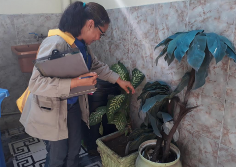 Mais de 27 mil casas serão vistoriadas durante ação de combate ao Aedes aegypti em Manaus