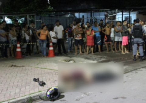 Duas pessoas morrem e um fica ferido em grave acidente em avenida de Manaus