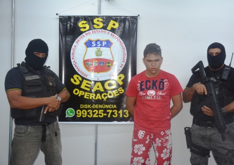 Em Manaus, foragido do Compaj é recapturado na casa da mãe após denúncia