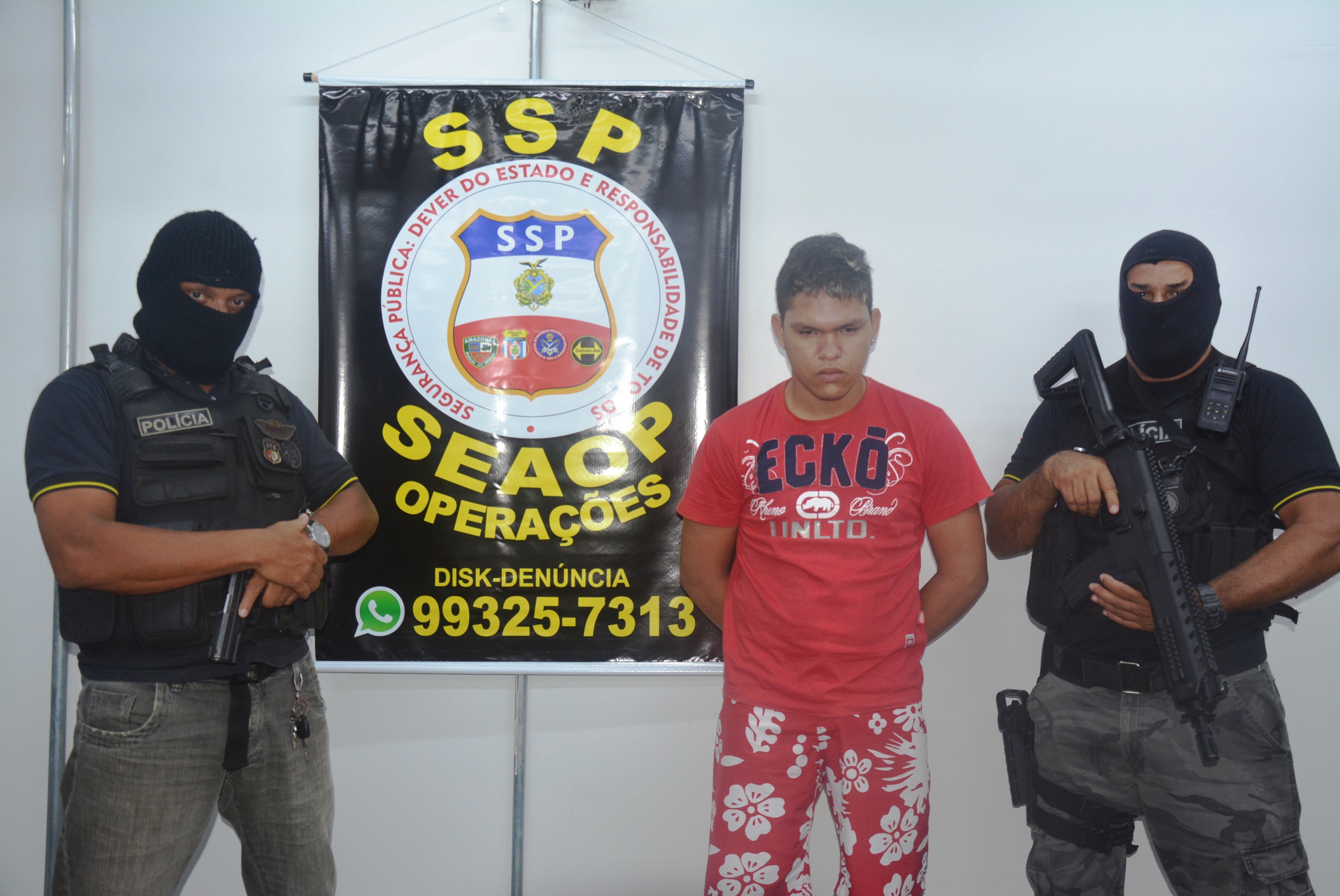 Em Manaus, foragido do Compaj é recapturado na casa da mãe após denúncia