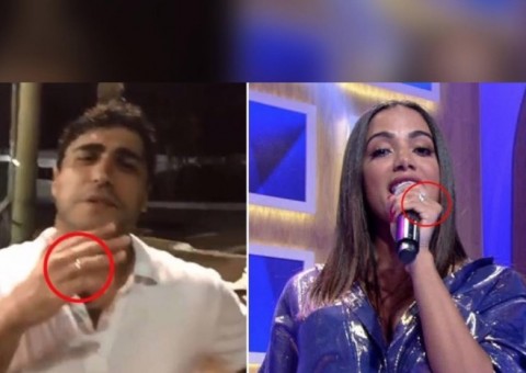 Anitta e Thiago Magalhães estariam casados; veja flagra