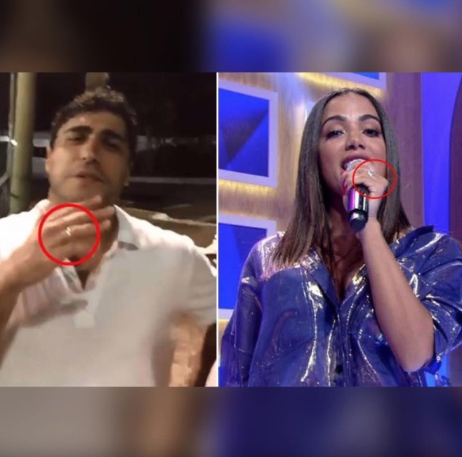 Anitta e Thiago Magalhães estariam casados; veja flagra
