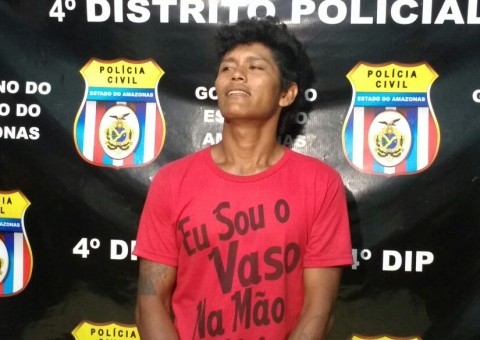 Suspeito de tentar matar cunhada a facadas é preso em Manaus