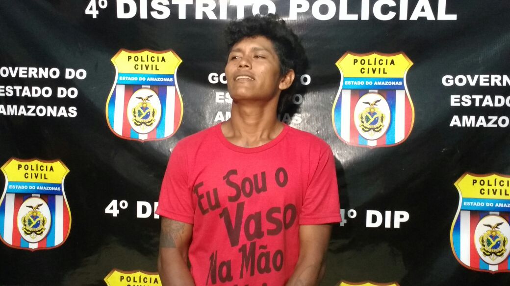 Suspeito de tentar matar cunhada a facadas é preso em Manaus