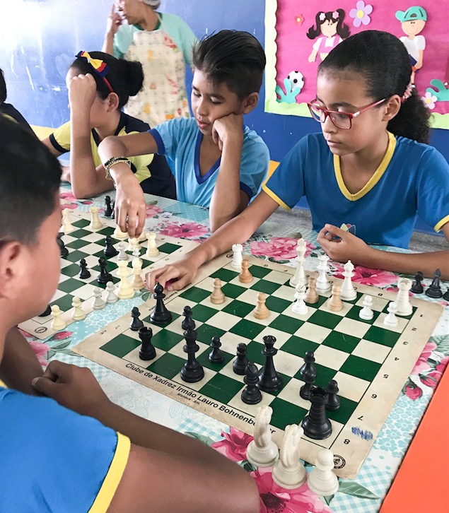 Escola municipal lança 1ª edição de Festival de Xadrez