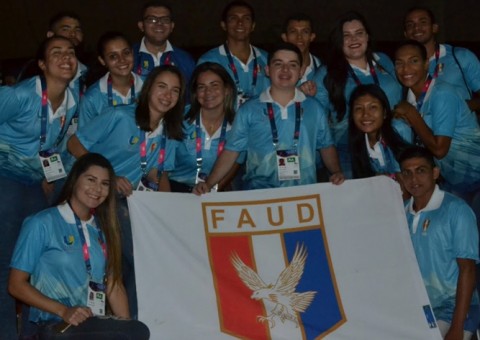 Delegação Amazonense  participa da abertura dos Jogos Universitários Brasileiros em Goiânia