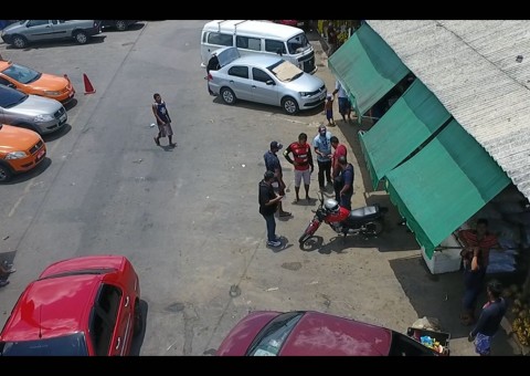 Drone ajuda polícia a recapturar foragido da Justiça em Manaus