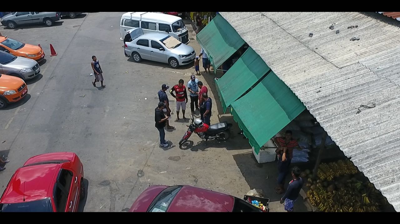 Drone ajuda polícia a recapturar foragido da Justiça em Manaus