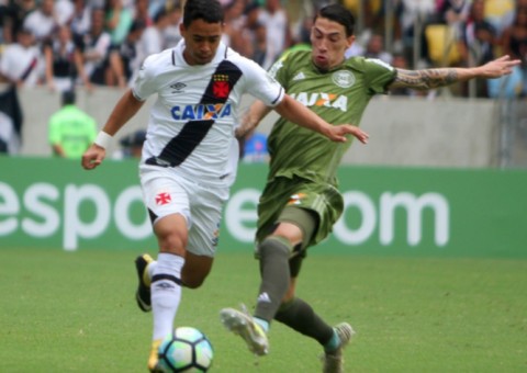 Vasco tropeça no Coritiba no Maracanã