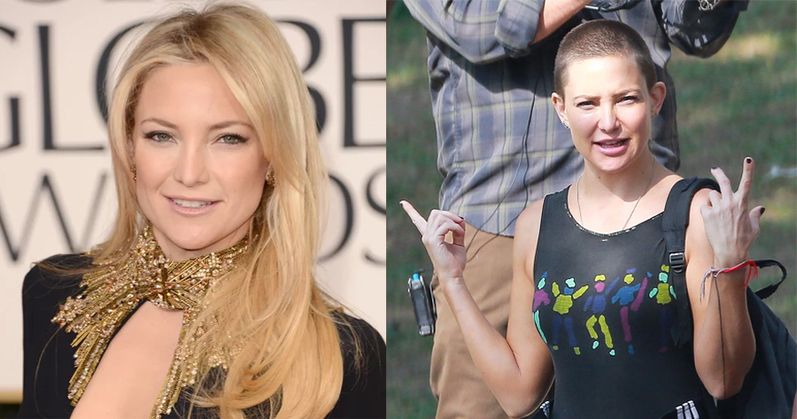  Famosa atriz americana raspa a cabeça e aparece irreconhecível em novo visual