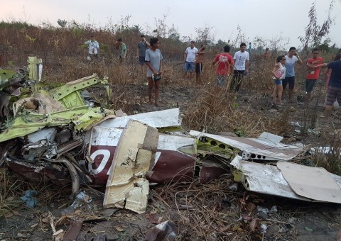 Avião cai e e deixa cinco mortos no Pará