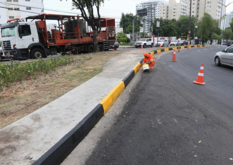 Alça de retorno da Jacira Reis está liberada para o tráfego de veículos