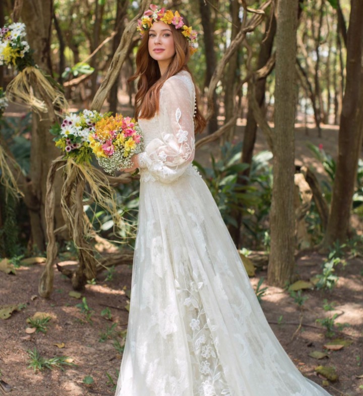 Recém-casada, Marina Ruy Barbosa escolhe nomes para os filhos