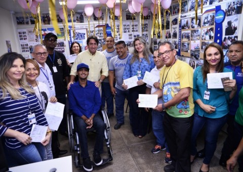 Em comemoração ao dia do servidor, Suhab realiza ação de valorização ao seus colaboradores 