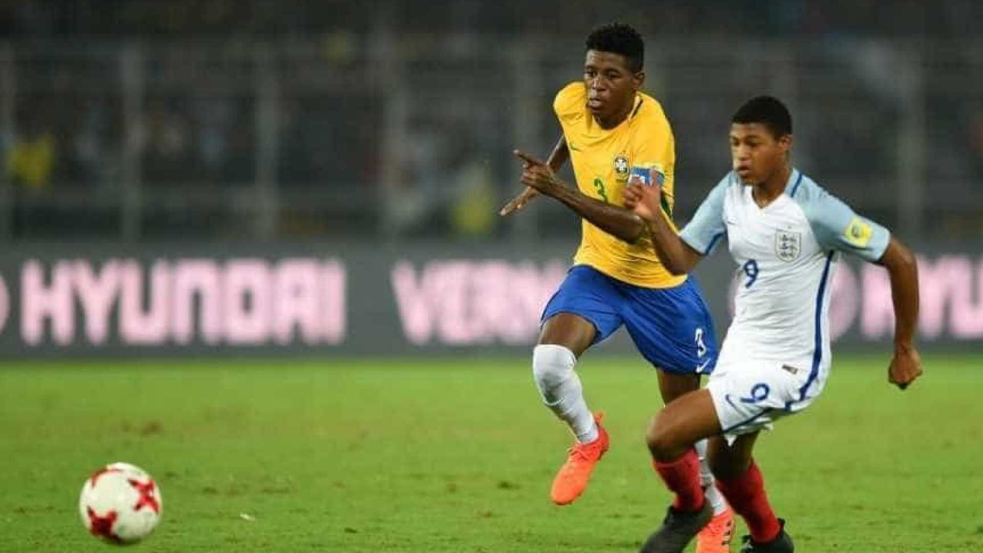 Brasil perde para a Inglaterra nas semifinais do Mundial sub-17