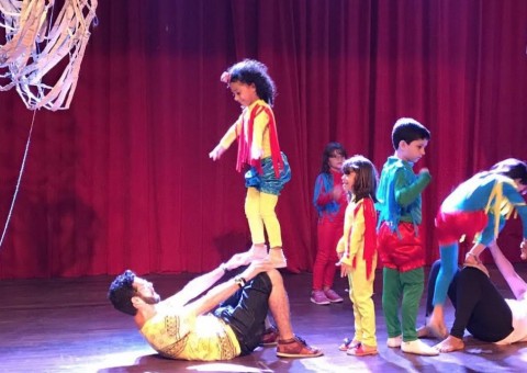 Atividades circenses encerram o mês das crianças no Park Vieiralves