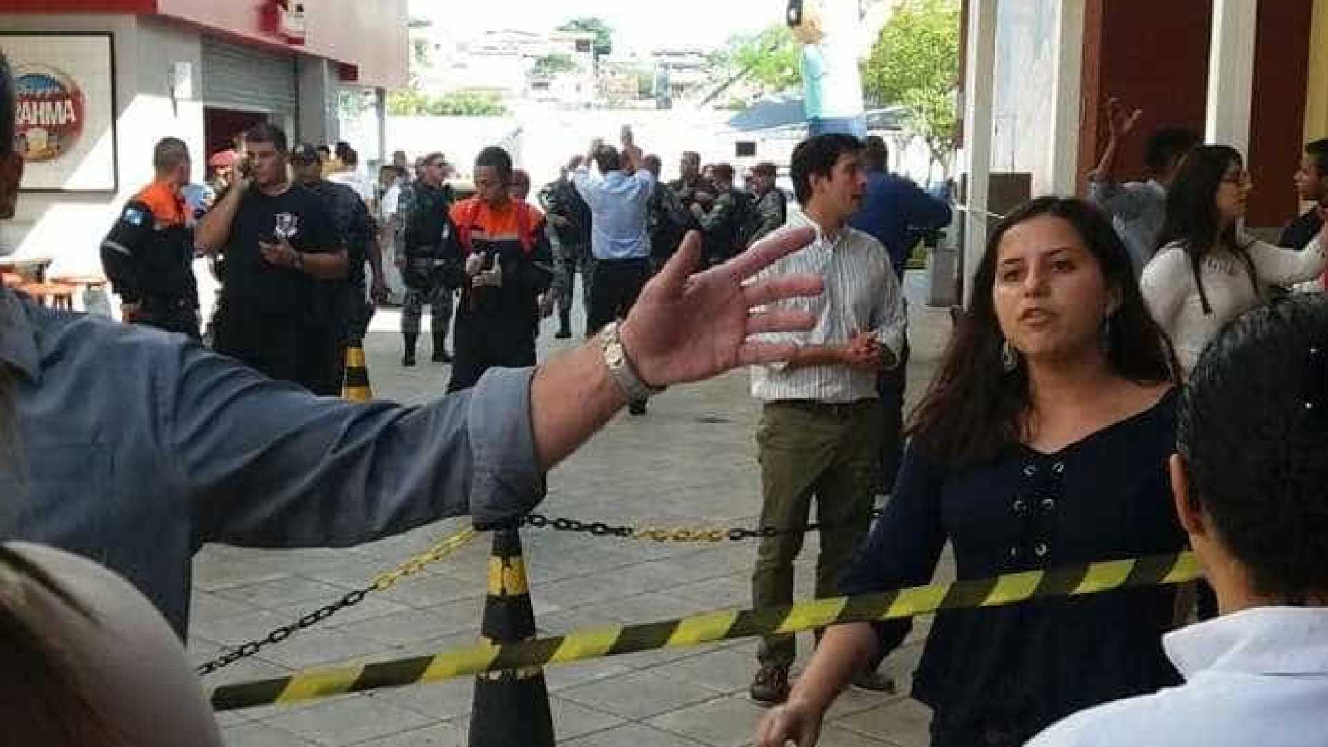 Assalto a joalheria de shopping termina com um policial militar morto