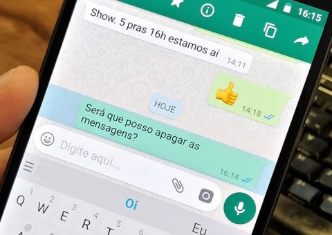 WhatsApp começa a liberar função 'Excluir mensagem'