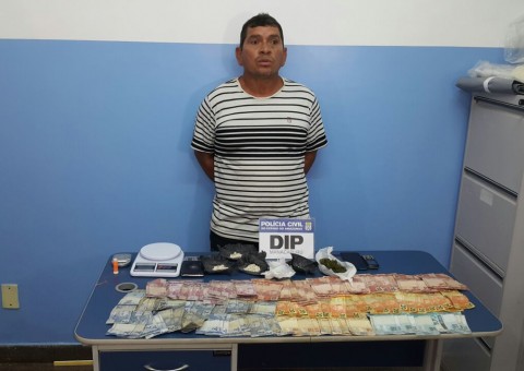 Comerciante é preso acusado de vender drogas em bar no Amazonas