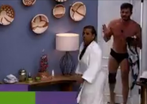 Com medo da Roça, Marcos Harter faz barraco e irrita peões