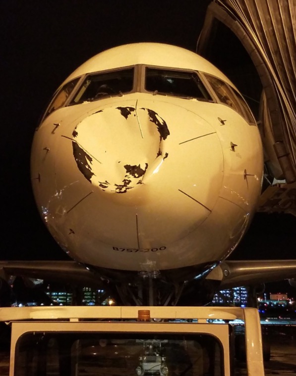 Avião com jogadores da NBA se choca com objeto não identificado em pleno voo