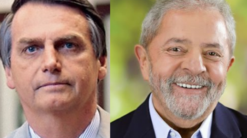 Pesquisa do Ibope aponta segundo turno entre Lula e Bolsonaro em 2018