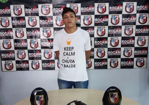 Foragido da Justiça é preso após tentar assaltar ônibus em Manaus