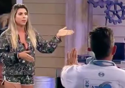 A Fazenda 9: Minerato e Flávia batem boca com Marcos 'Você está cheio de podridão'