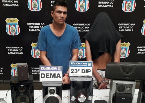 Dois homens são presos suspeitos de assaltarem casas em área nobre de Manaus