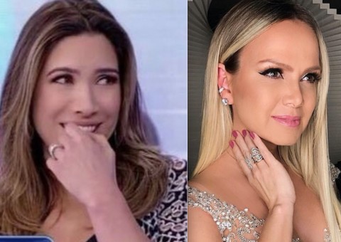  Post de Patrícia Abravanel após queda no Teleton pode revelar rixa com Eliana