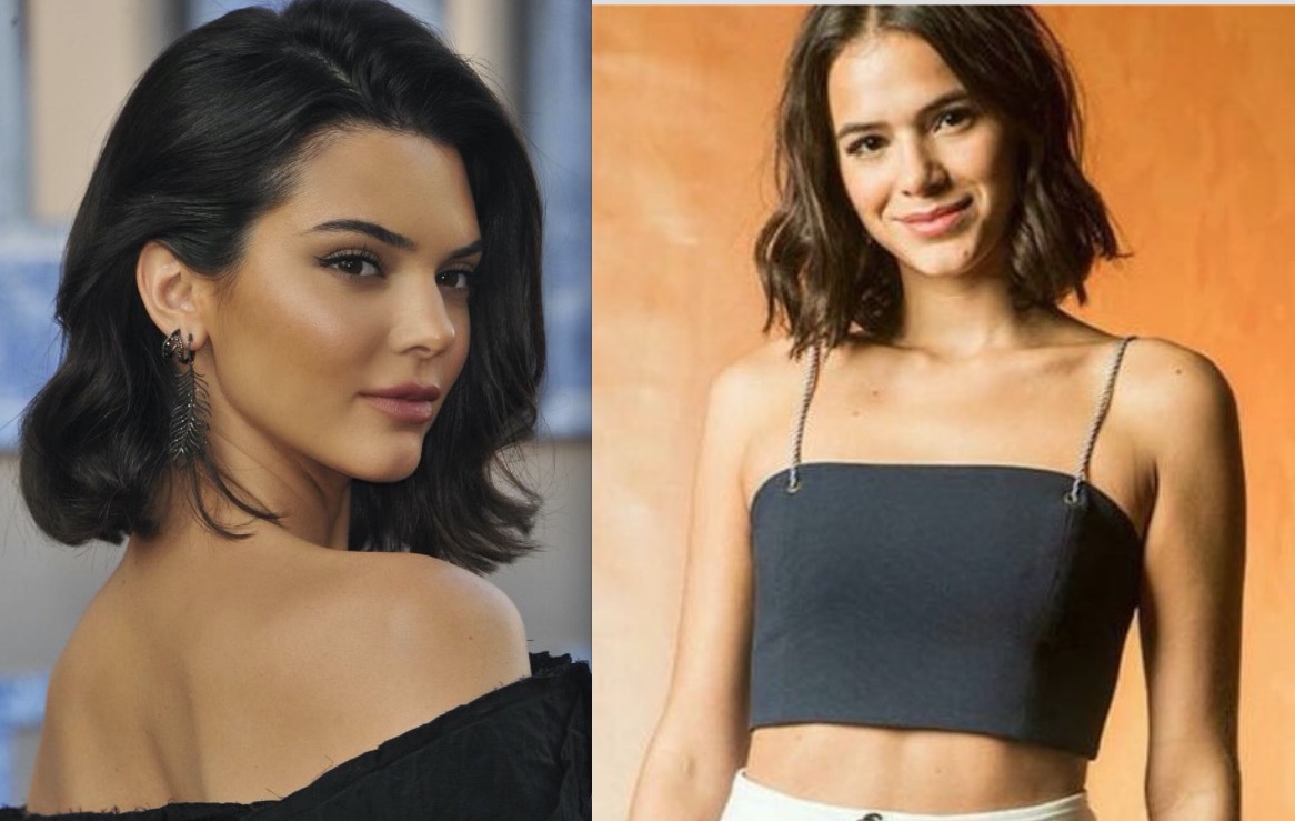 Irmã de Kim Kardashian é confundida com Bruna Marquezine