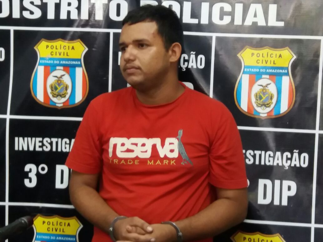 Jovem é preso em flagrante com drogas, joias e eletroeletrônicos roubados em Manaus 