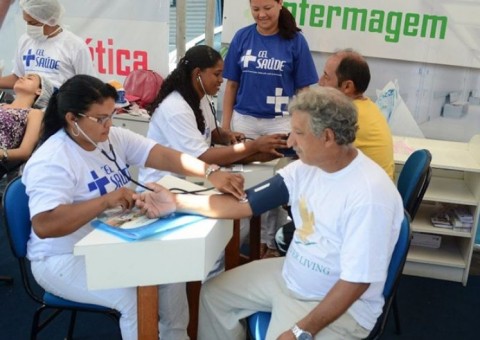 Evento terá serviços de saúde e lazer gratuitos neste sábado