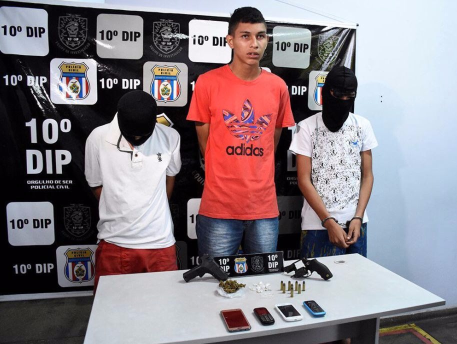 Jovem preso suspeito de assaltar conselho tutelar era procurado por homicídio em Manaus