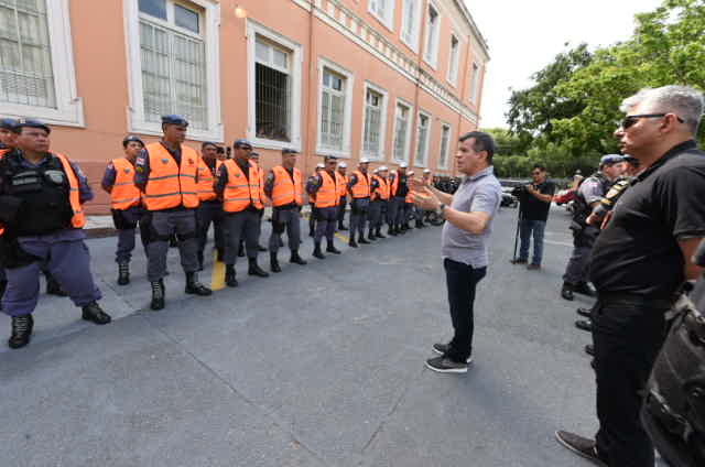 Segurança no Centro de Manaus é reforçada 