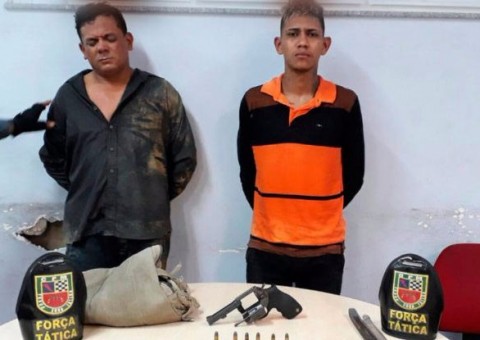 Dupla é presa em flagrante após fazer mulher refém durante assalto em Manaus
