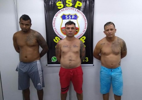 Foragidos do Compaj são recapturados após denúncia anônima em Manaus