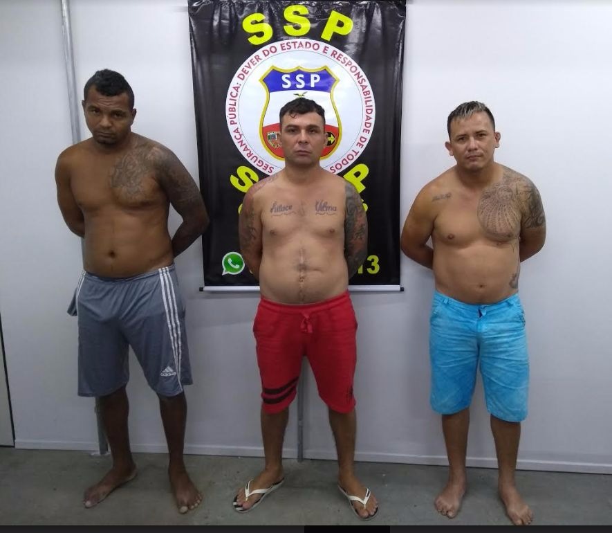 Foragidos do Compaj são recapturados após denúncia anônima em Manaus