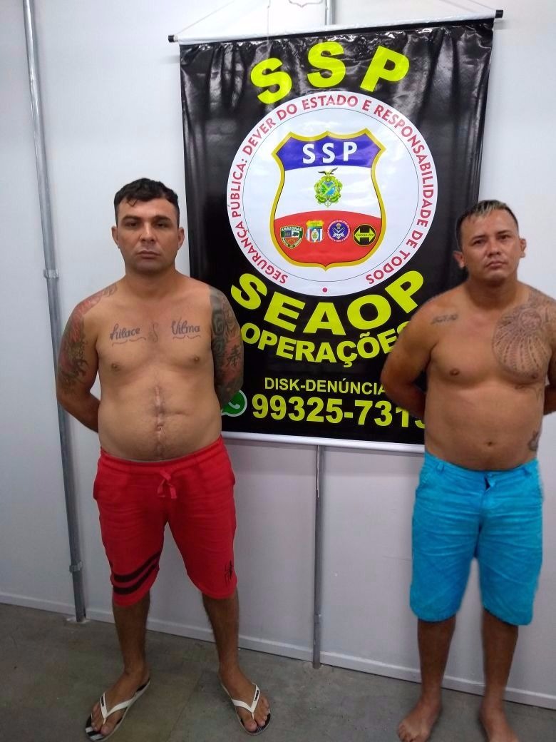 Foragidos do Compaj são recapturados após denúncia em Manaus