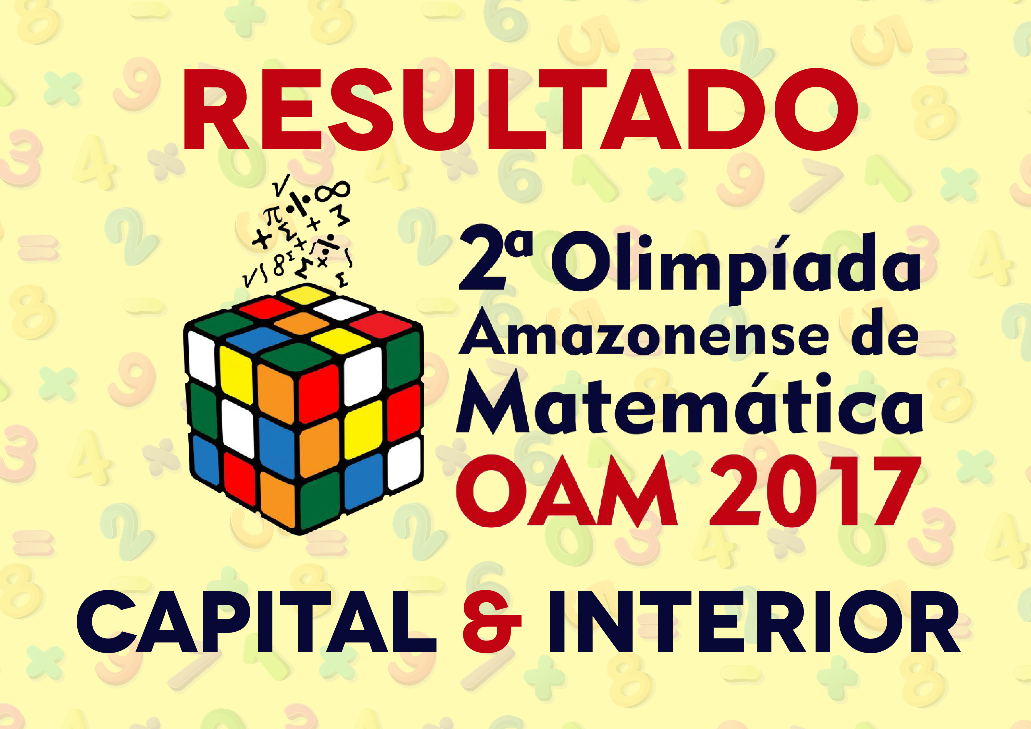 Seduc divulga lista dos vencedores da Olimpíada Amazonense de Matemática