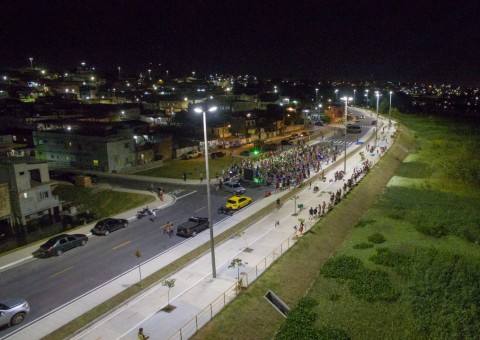 Orla da Glória tem Faixa Liberada, nesta quarta-feira