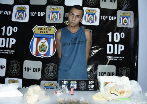 Laboratório de drogas é descoberto em Manaus